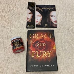 Grace and Fury Owlcrate Book & Candle
